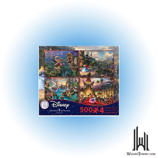 Puzzle - 4 in 1 Mickey and Minnie 500pc