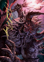 Dream Devourer (23/81) Art Card (AKHM) - Gold-Stamped Signature