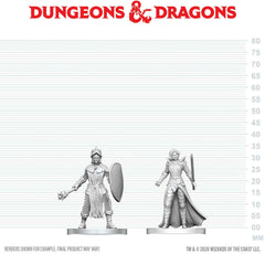 Unpainted Miniature - Dungeons & Dragons - Black Gauntlet & Zhentilar Paladin of Bane