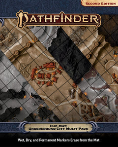 Pathfinder 2nd Edition Flip-Mat - Underground City Multi-Pack