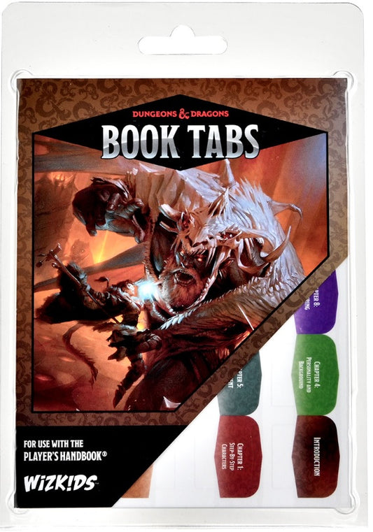 Book Tabs - Dungeons & Dragons 5th Edition Player's Handbook
