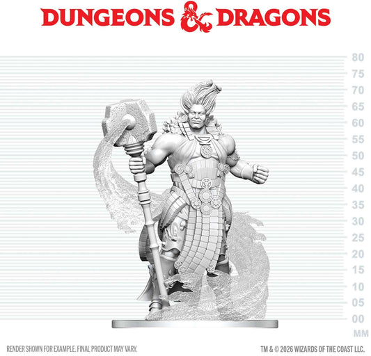 Unpainted Miniature - Dungeons & Dragons - Dao