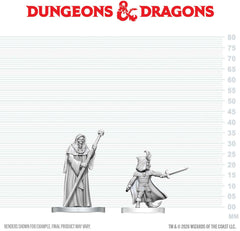 Unpainted Miniature - Dungeons & Dragons - Cultist of Bhaal & Cultist of Myrkul