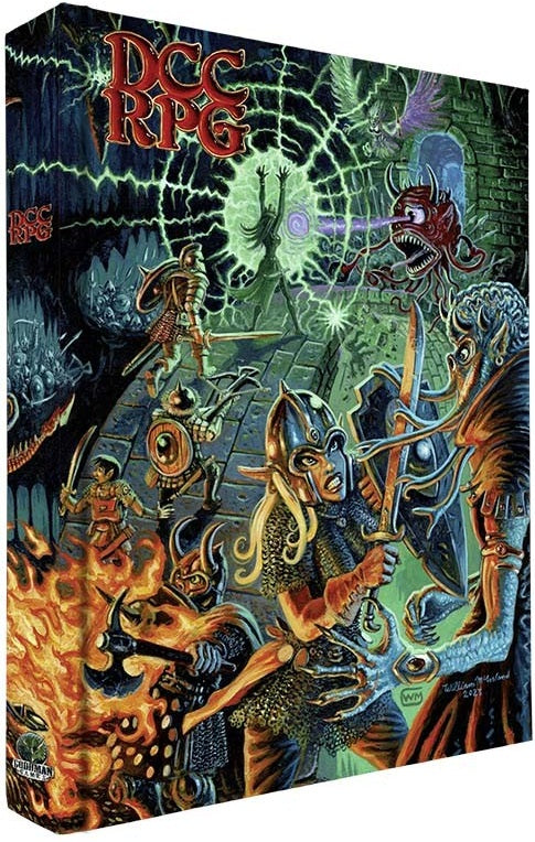 Dungeon Crawl Classics Book - Core Rulebook - William McAusland Cover