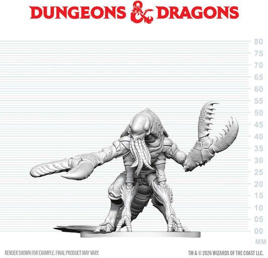 Unpainted Miniature - Dungeons & Dragons - Chuul