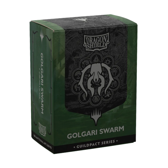 Deck Protectors - Dragon Shield Guildpact Series Golgari Swarm 100ct