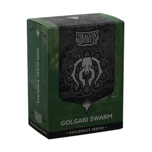 Deck Protectors - Dragon Shield Guildpact Series Golgari Swarm 100ct