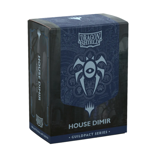 Deck Protectors - Dragon Shield Guildpact Series House Dimir 100ct