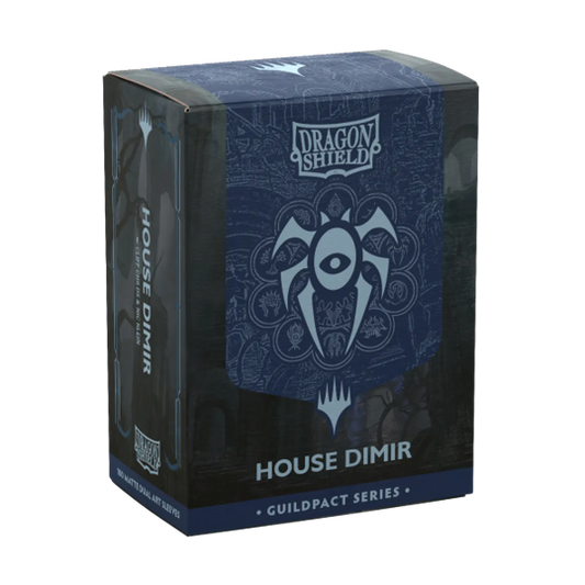 Deck Protectors - Dragon Shield Guildpact Series House Dimir 100ct