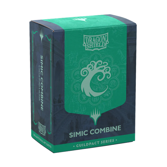Deck Protectors - Dragon Shield Guildpact Series Simic Combine 100ct