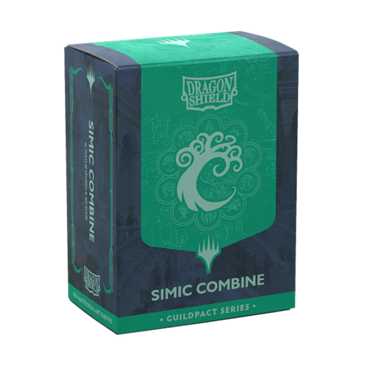 Deck Protectors - Dragon Shield Guildpact Series Simic Combine 100ct