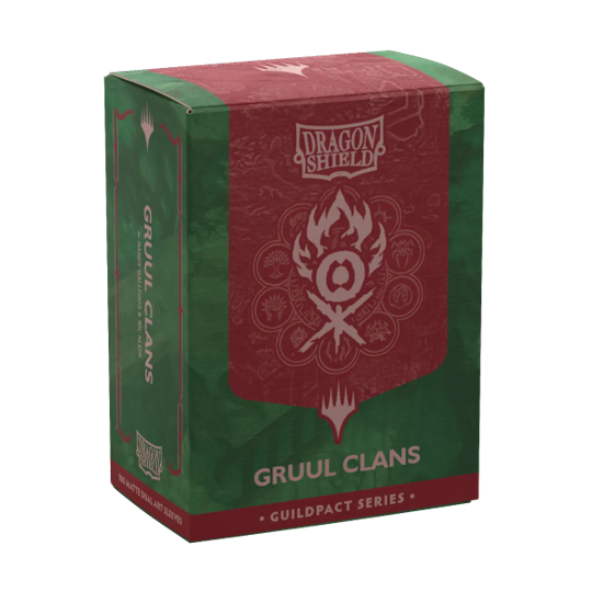 Deck Protectors - Dragon Shield Guildpact Series Gruul Clans 100ct