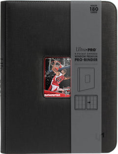 Binder - Premium Pro Zip with Window 9-Pocket