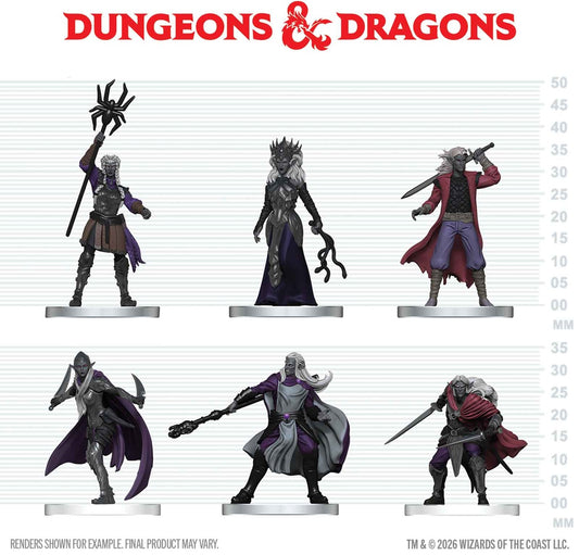 Dungeons & Dragons Figures - Drow Warband