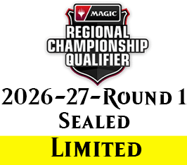 Jun 27 - Regional Championship Qualifier - 2026-27 Round 1 - Sealed Event