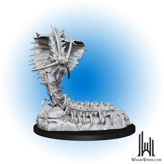 Unpainted Miniature - Dungeons & Dragons - Young Remorhaz