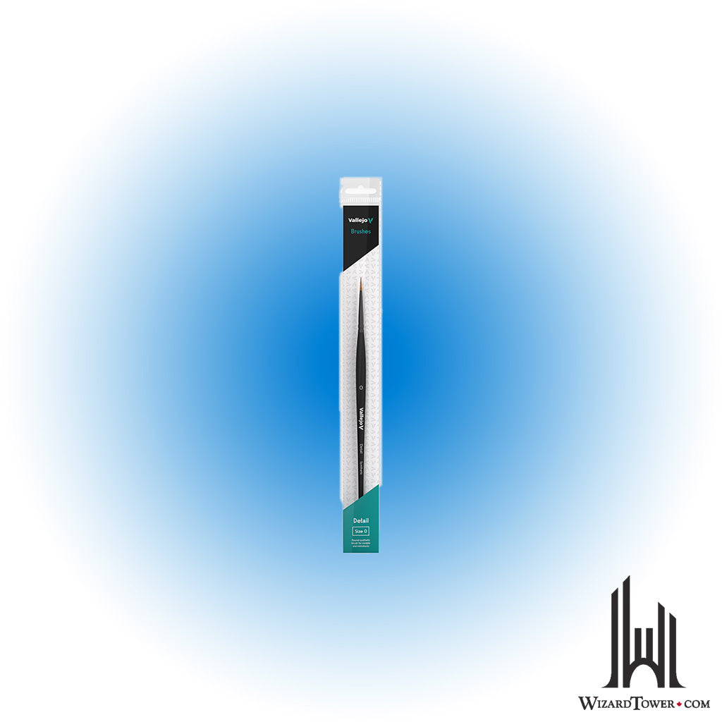 Vallejo Round Synthetic Brush No. 0