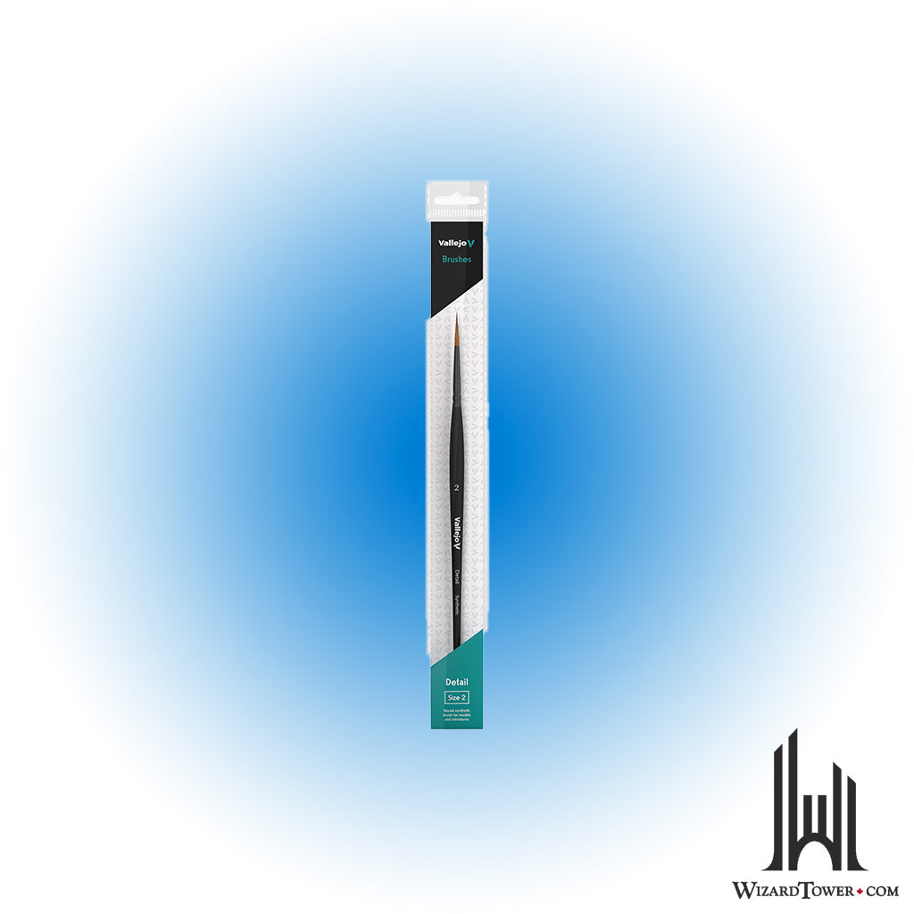 Vallejo Round Synthetic Brush No. 2