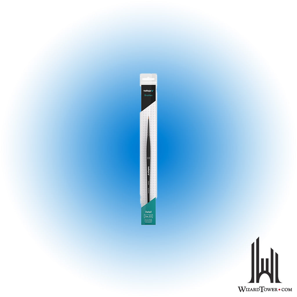 Vallejo Round Synthetic Brush No. 3 / 0