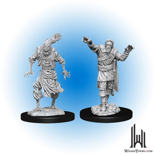 Unpainted Miniature - Dungeons & Dragons - Scarecrows and Stone Cursed