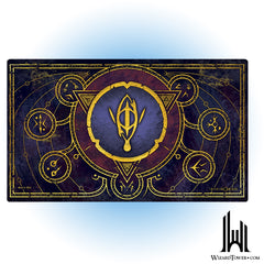 Playmat - Seer's Eye (Black Stitched)