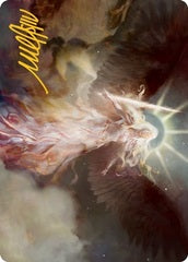 Serra's Emissary (8/81) Art Card (AMH2) - Gold-Stamped Signature