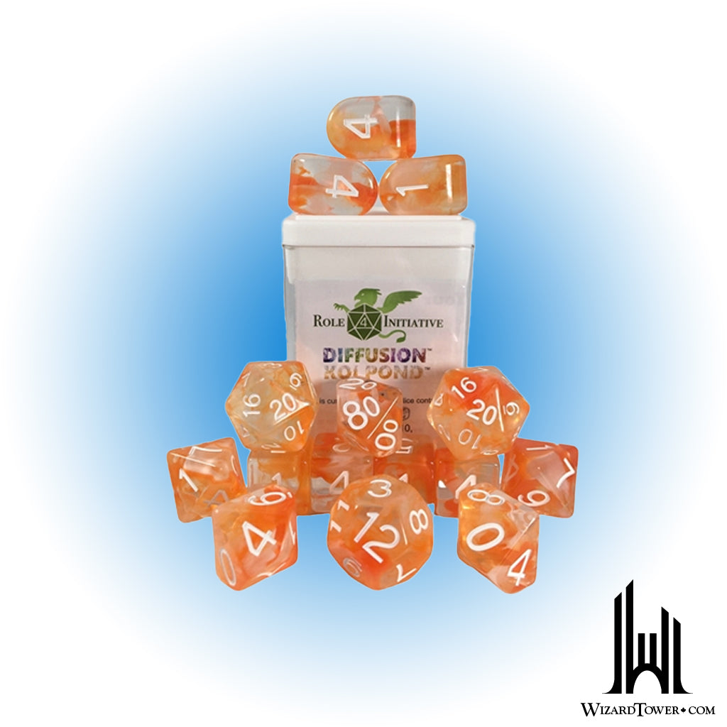 Dice Set - Diffusion Koi Pond 15ct