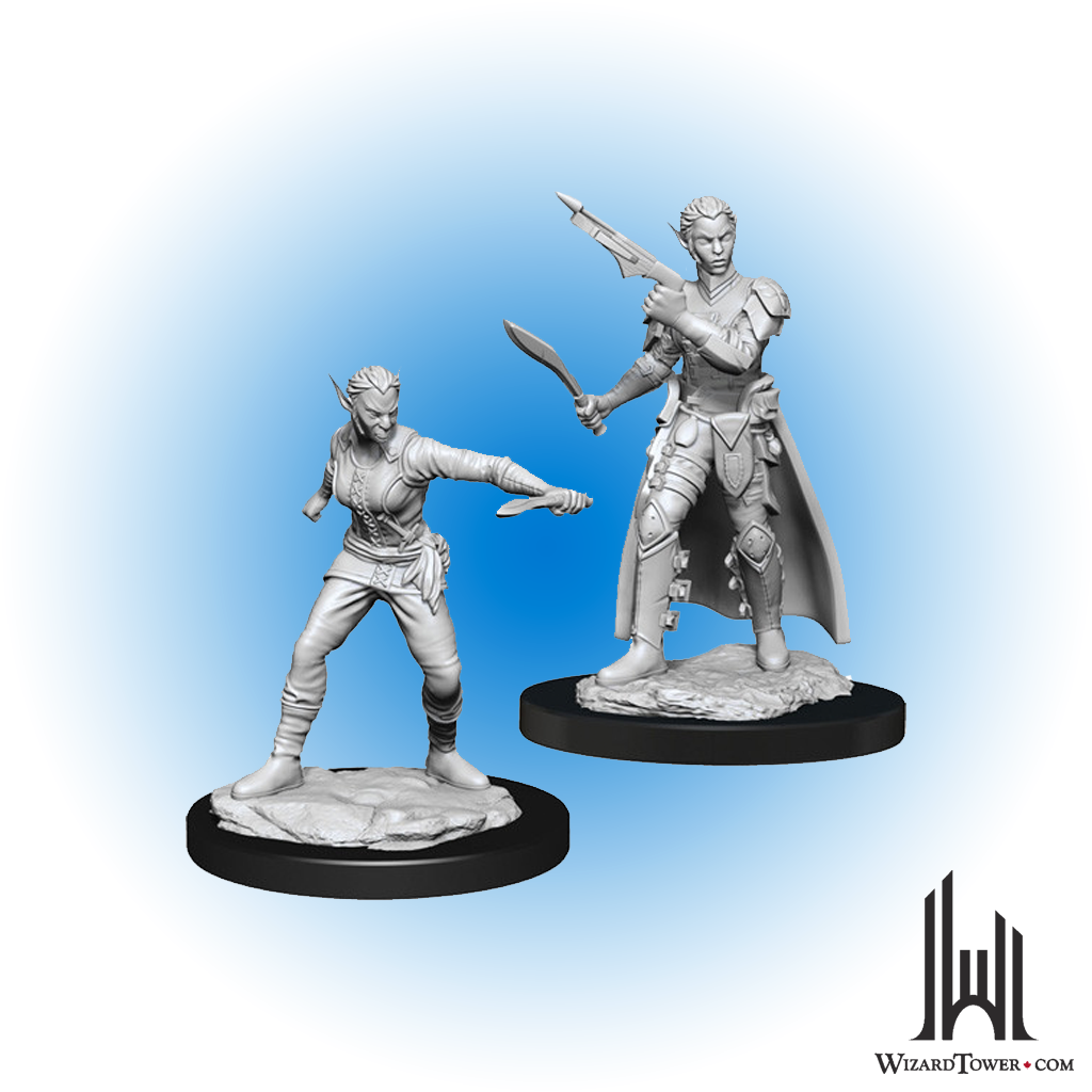 Unpainted Miniature - Dungeons & Dragons - Shifter Rogue