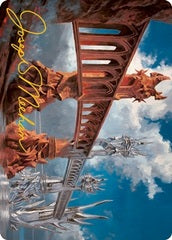 Silverbluff Bridge (78/81) Art Card (AMH2) - Gold-Stamped Signature