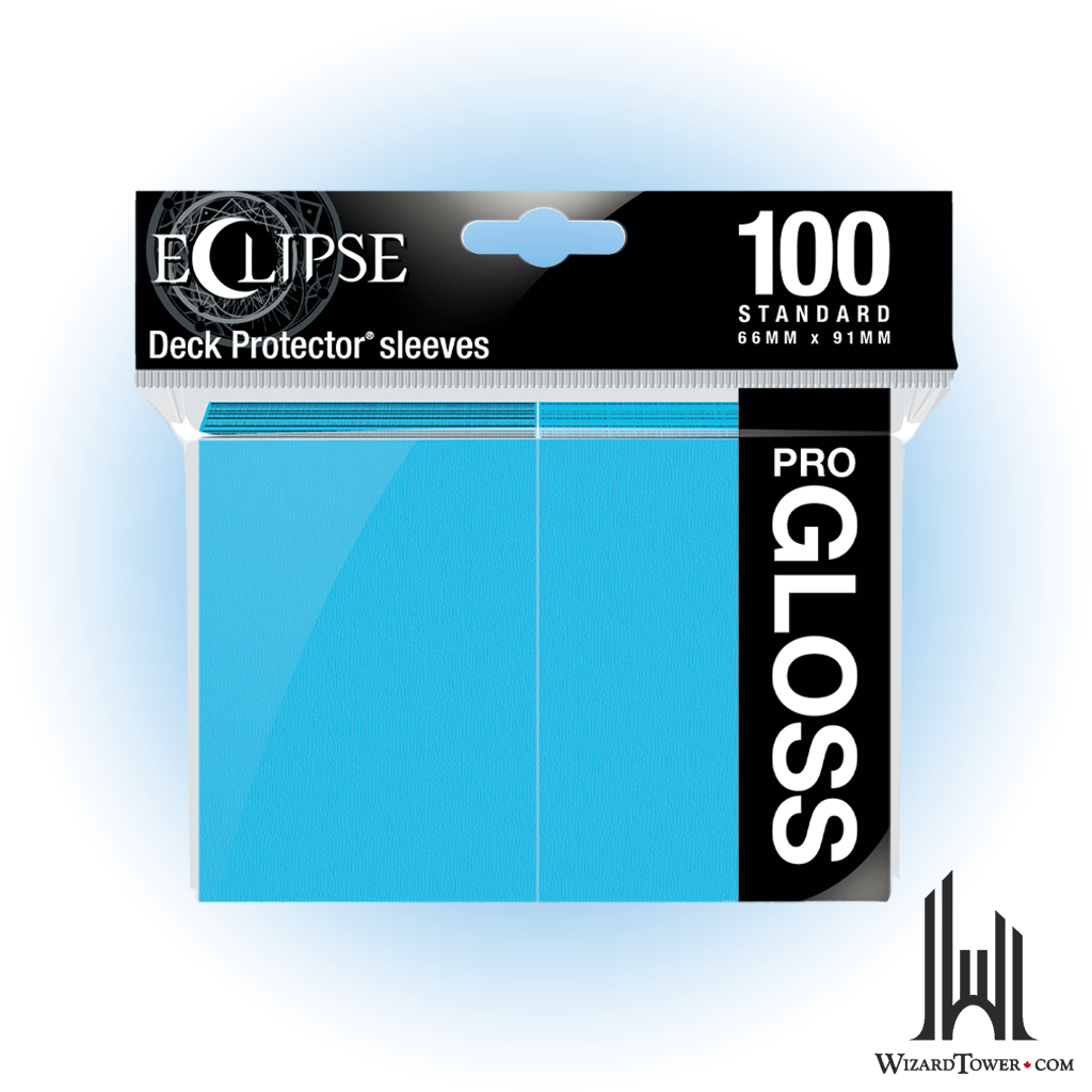 Deck Protectors - Eclipse Gloss Sky Blue 100ct