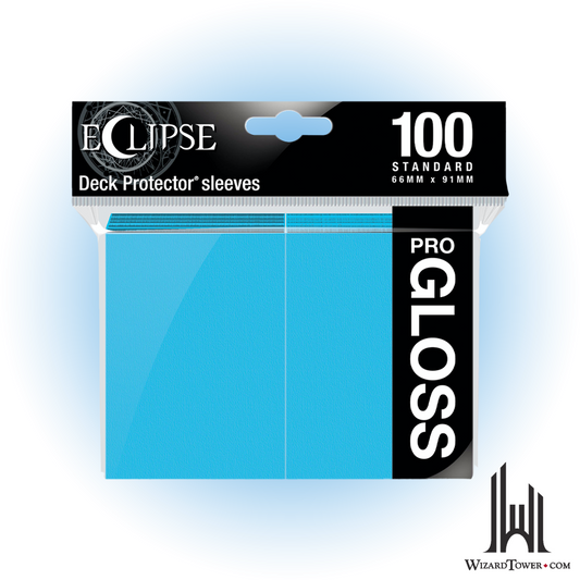 Deck Protectors - Eclipse Gloss Sky Blue 100ct