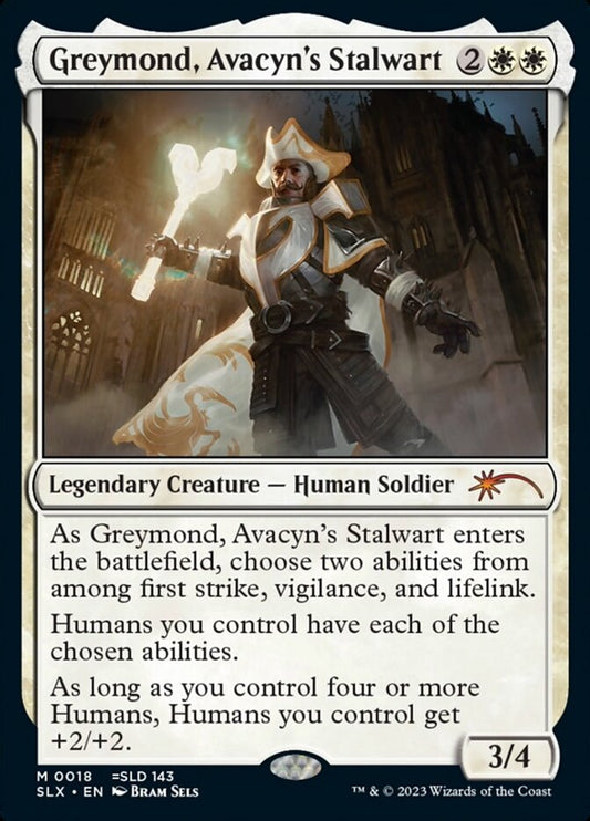 Greymond, Avacyn's Stalwart (0018) (SLD)