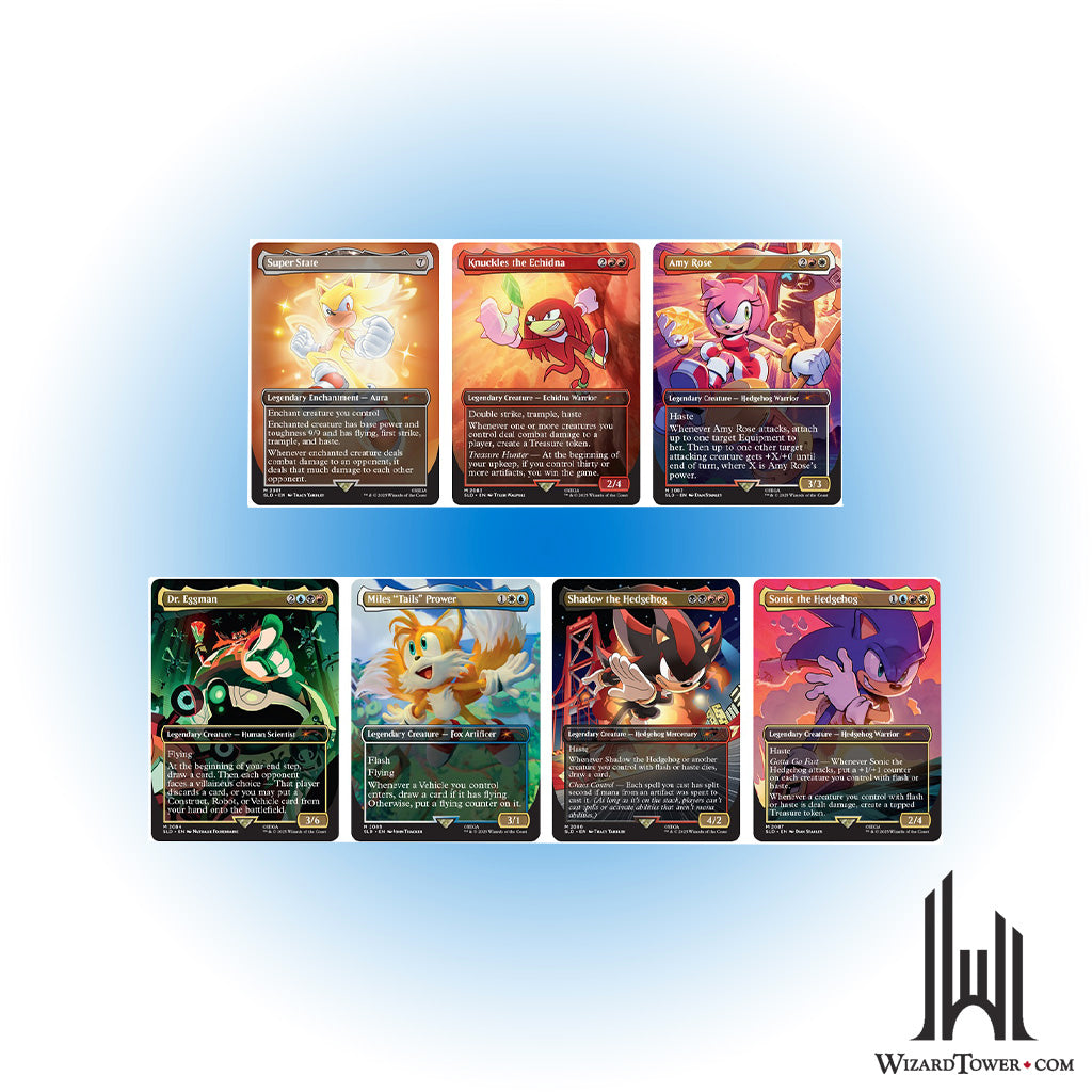 Magic the Gathering Secret Lair - Sonic: Friends and Foes