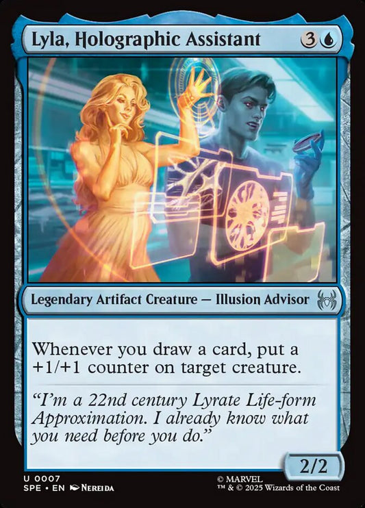 Lyla, Holographic Assistant (SPE) - Foil