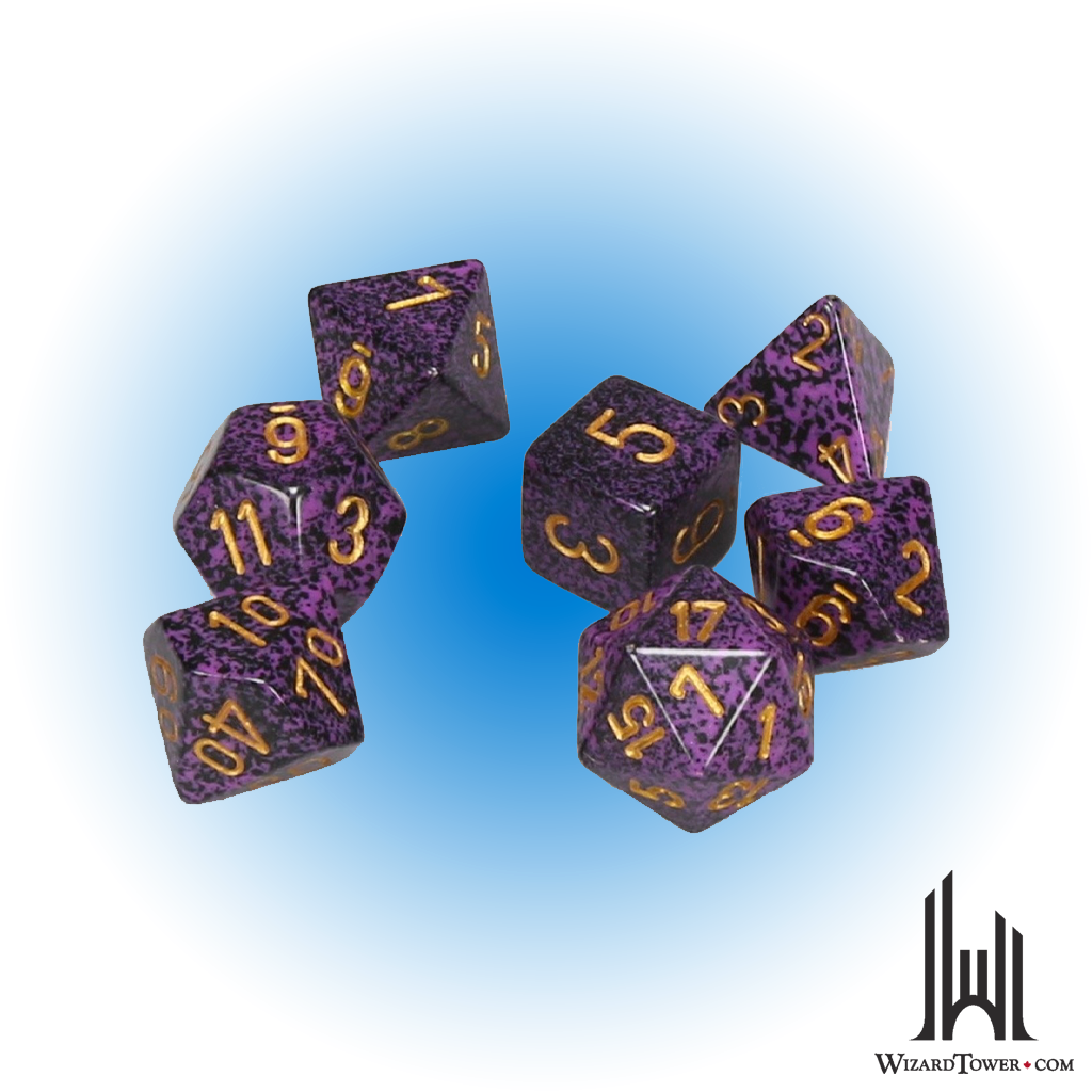 Dice Set - Speckled Hurricane 7ct