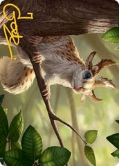Squirrel Sovereign (71/81) Art Card (AMH2) - Gold-Stamped Signature