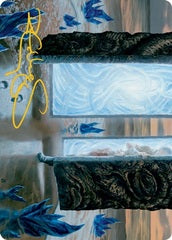 Step Through (21/81) Art Card (AMH2) - Gold-Stamped Signature