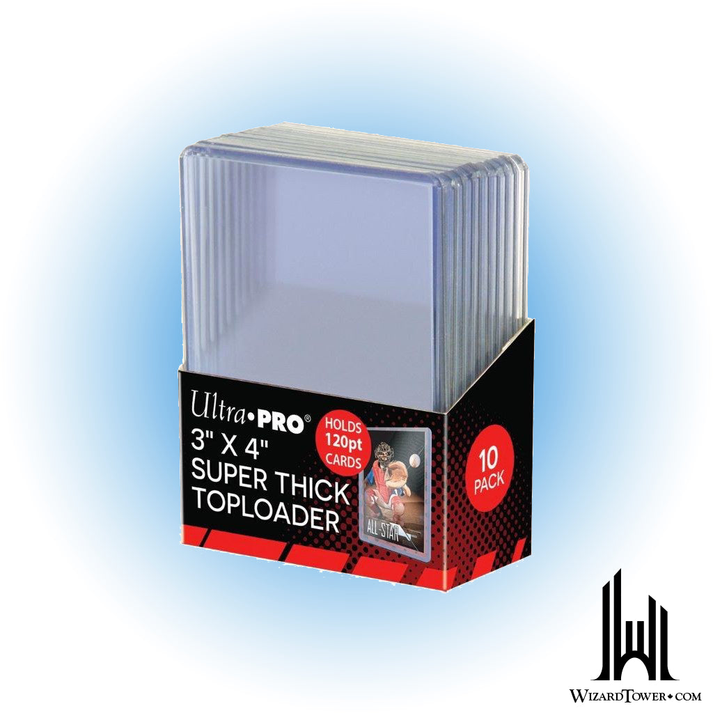 Toploader - Super Thick 3" x 4" 120pt Pack of 10