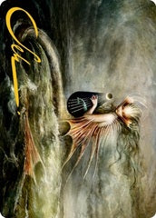 Svyelun of Sea and Sky (25/81) Art Card (AMH2) - Gold-Stamped Signature