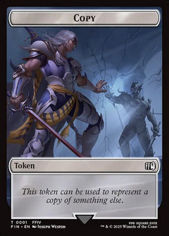 Copy (0001) // Robot Warrior (0012) Double-Sided Token (TFIN)