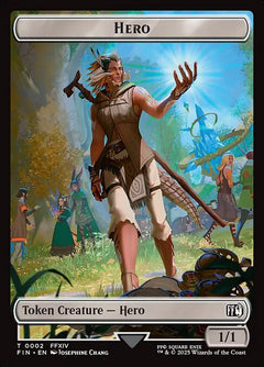 Hero (0002) // Hero (0007) Double-Sided Token (TFIN)