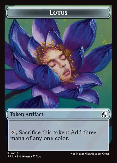 Dragon (0007) // Lotus (0012) Double-Sided Token (TFRA)