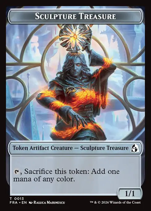 Beast (0008) // Sculpture Treasure (0013) Double-Sided Token (TFRA)