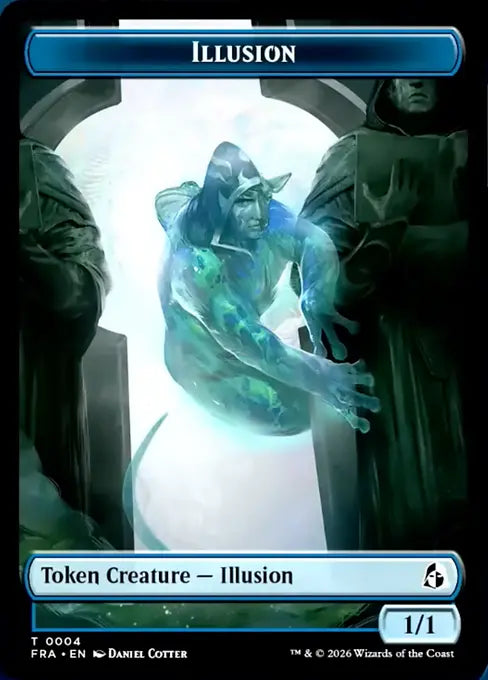Illusion (0004) // Jace (0005) Double-Sided Token (TFRA)