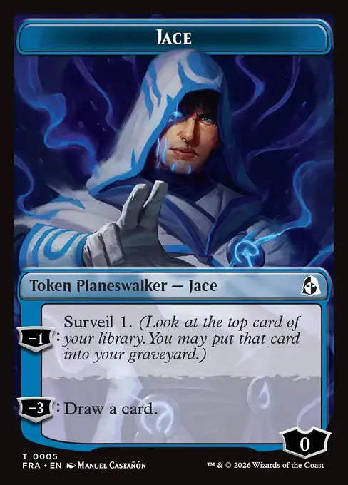 Illusion (0004) // Jace (0005) Double-Sided Token (TFRA)