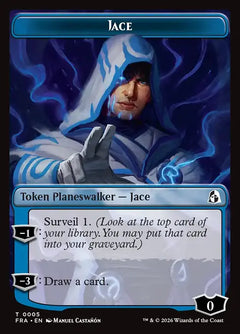 Jace (0005) // Spirit (0004) Double-Sided Token (TFRA)