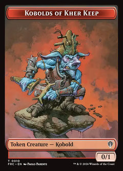 Kobolds Of Kher Keep (0010) // Phyrexian Mite (0016) Double-Sided Token (TFRC)