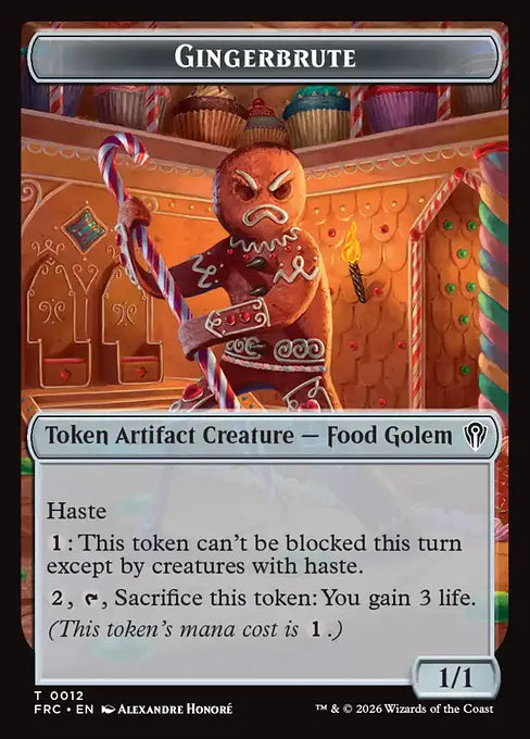 Gingerbrute (0012) // Myr (0015) Double-Sided Token (TFRC)
