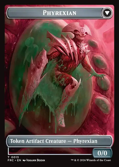 Incubator (0013) // Phyrexian (0013) Double-Sided Token (TFRC)