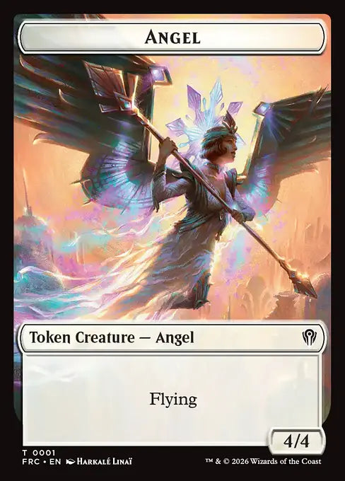 Angel (0001) // Myr (0015) Double-Sided Token (TFRC) - Foil